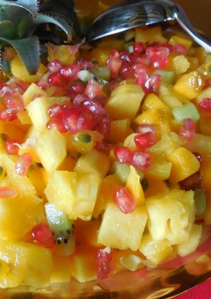 Une photo de Salade de fruits exotiques