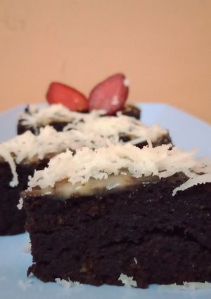 Foto resep Gluten Free Choco Banana Brownies