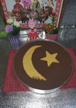 صورة لوصفة كيكه رمضان او (الهلال والنجمه) طعم متميز