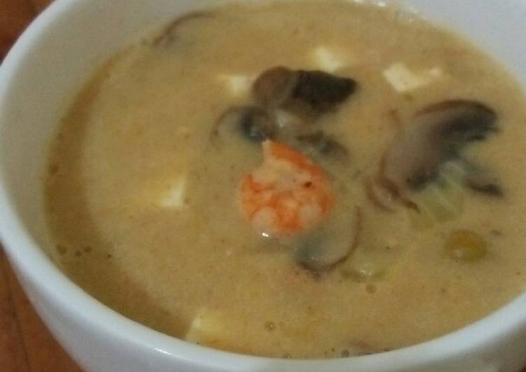 Resep Sup Jamur Kancing, Enak Banget