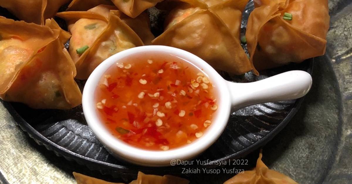 Resipi Crab Rangoon oleh Dapur Yusfarisyia Cookpad