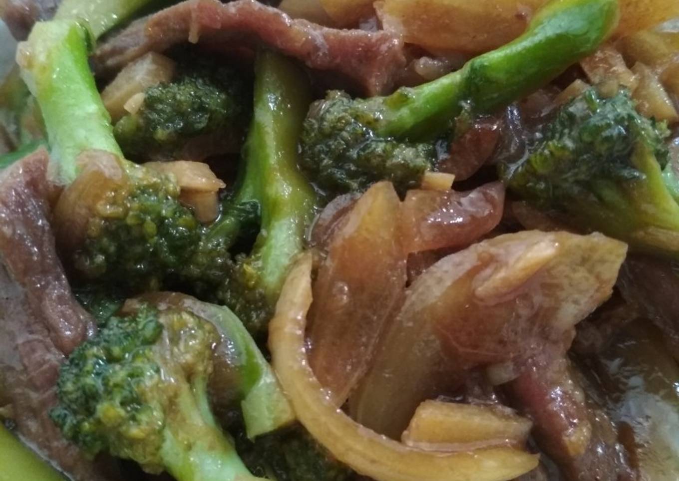 Beef brokoli teriyaki