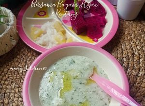Gambar Bubur Nasi Ayam (Bayi 7 Bulan)