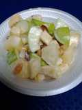 Apple pineapple banana salad
