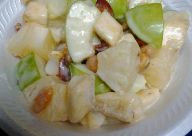Apple pineapple banana salad Apple pineapple banana salad