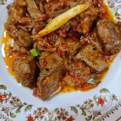 A picture of Masala kaleji recipe.