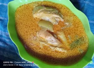 Foto resep Sayur labuh ayam santen