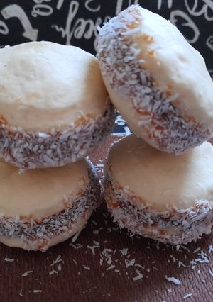 Una foto de Alfajorcitos de maicena ❤