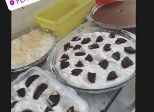 Foto resep Puding terapung fla coklat milo