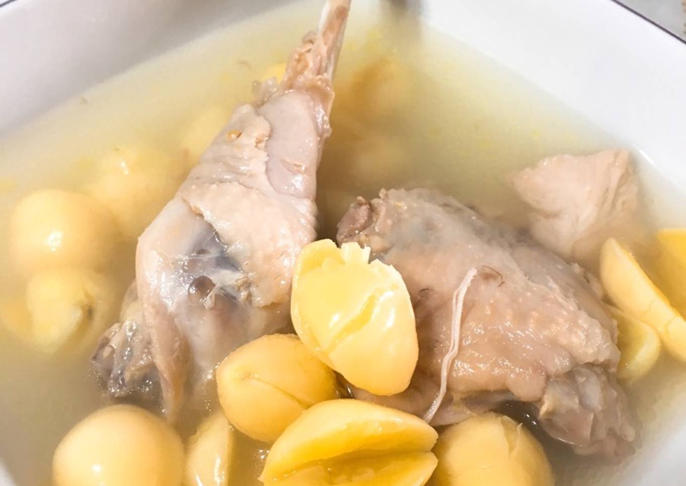 Sup Ayam Ginko nut