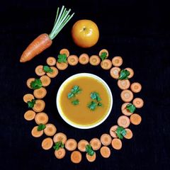 Carrot Orange Soup A picture of Carrot Orange Soup.