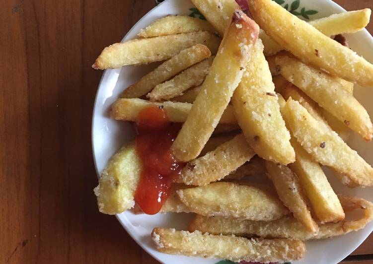Cara Memasak French Fries/ Kentang Goreng Homemade yang Renyah