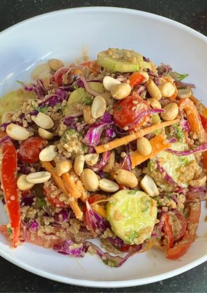 A picture of Thai Quinoa Salad.