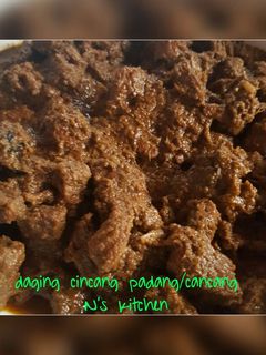 Foto resep Daging cincang padang/cancang