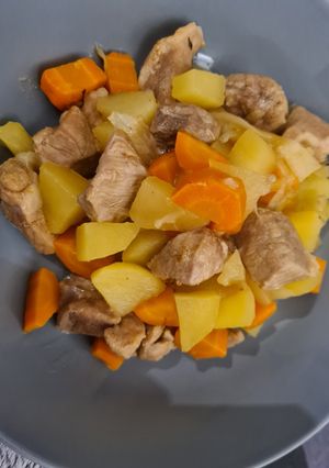 Une photo de Sauté de porc au Cookeo