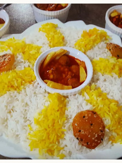 عکسی از دستور خورش قیمه قلقلی با سویا