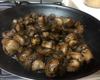 Ready to Serve Quick and Easy Sauteed Mushrooms Very Delicious