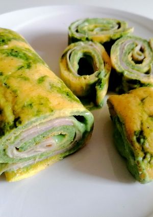 Foto di Rotolo di frittata variegato