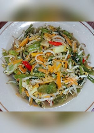 Foto resep Tumis kangkung bumbu urab