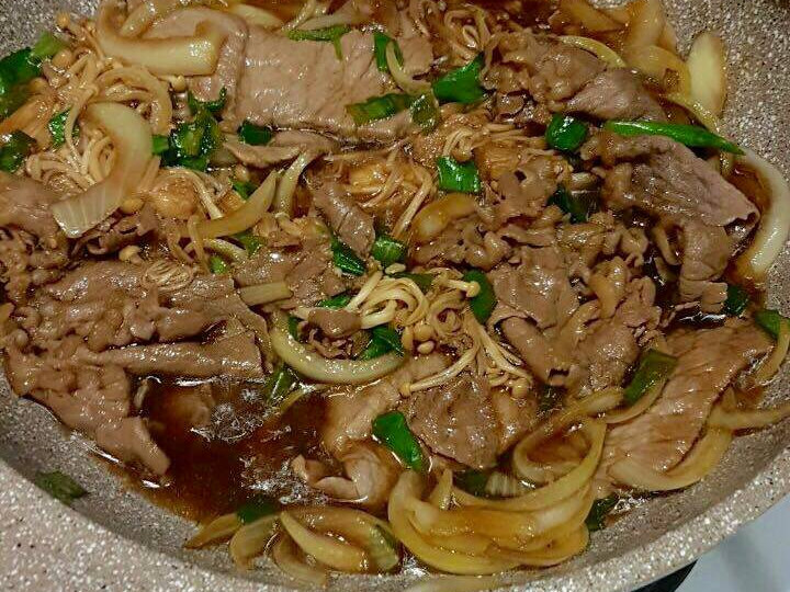 Resep Beef Gyudon with Enoki yang Bikin Ngiler