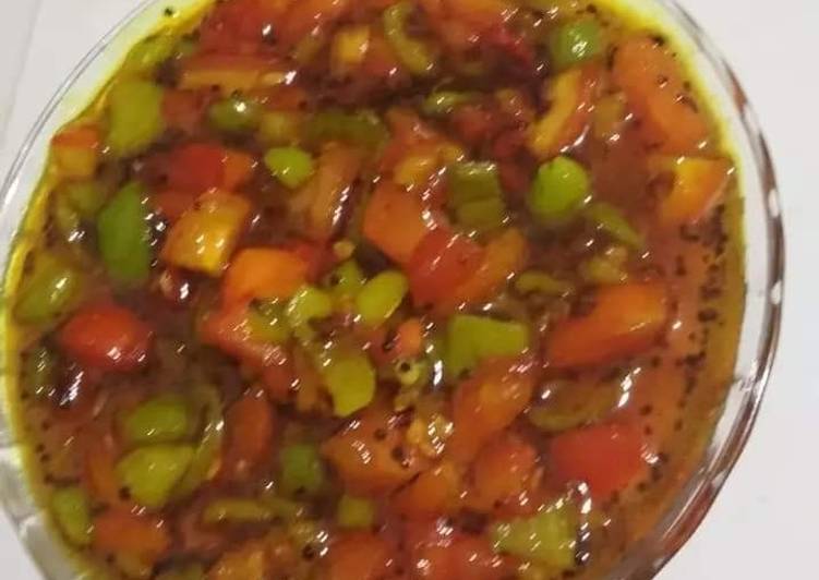 Vegetable of tomato &amp; chilli