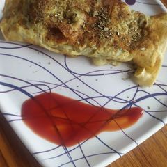 A picture of Egg bread toast.