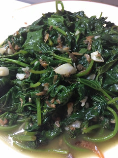 蝦醬空心菜/地瓜葉/高麗菜 Fried Greens with Shrimp Paste 的食譜成品照片