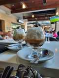 Postre afogatto amor al café