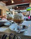 Postre afogatto amor al café