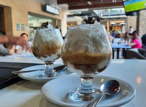 Una foto de Postre afogatto amor al café