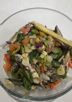 Foto resep Ikan Asin Cabe Hijau