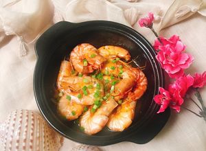 Hình của món Tôm Biển Ram.