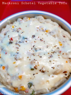 Foto resep Macaroni Schotel Vegetable Tofu