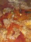 Rendang ayam kampung khas minang