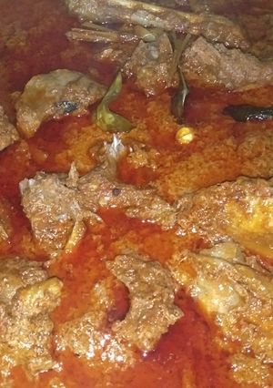 Foto resep Rendang ayam kampung khas minang