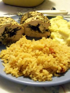 A picture of Stuffed Chicken Breast.