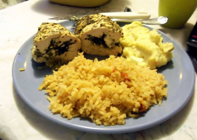 Recipe: Yummy Stuffed Chicken Breast