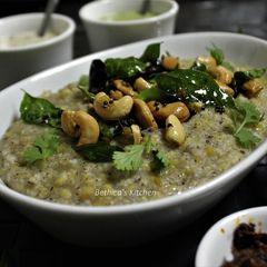 A picture of Jowar (Sorghum) Pongal.