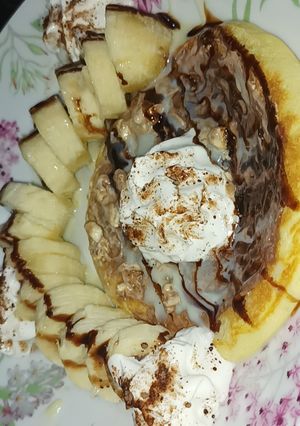 صورة لوصفة بان كيك الكندر اللذيذ 😋
