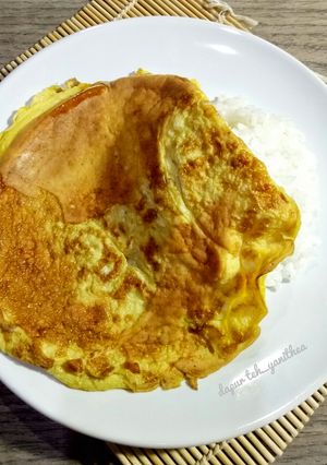 Foto resep Telur Dadar Biasa Wangi dgn Minyak Wijen #BikinRamadanBerkesan