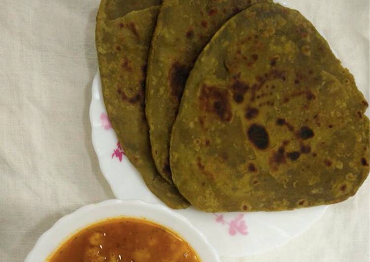 Palak Paratha