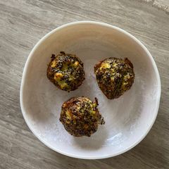 Quinoa mini muffins | baby food and adult version 🥰 A picture of Quinoa mini muffins | baby food and adult version 🥰.