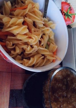 A picture of Simple and easy pasta.