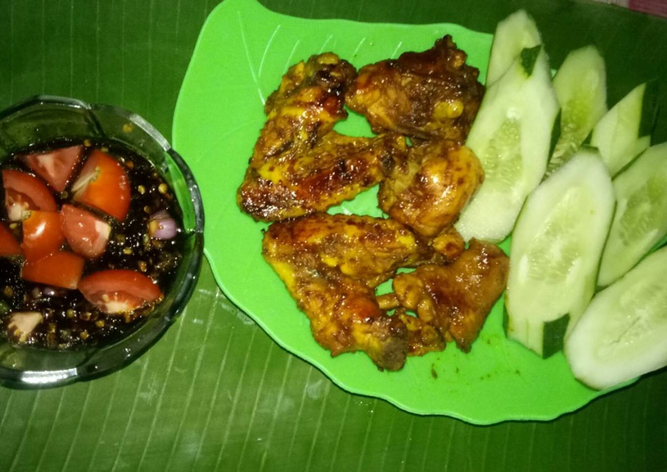 Ayam bakar teflon