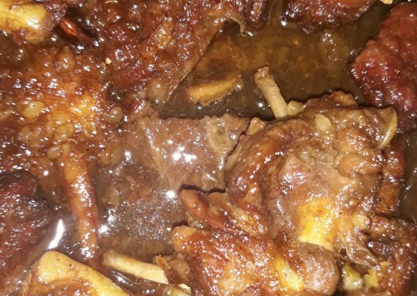 Daging sapi bumbu kecap enak