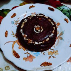 A picture of Healthy delicious nutritious fireless chocolate biscuit cake.