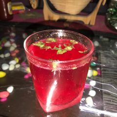 A picture of Rooh afza mojito.