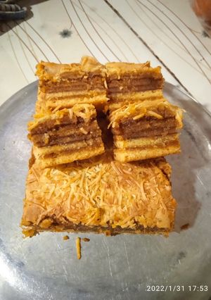 Foto resep Lapis nanas irit telur