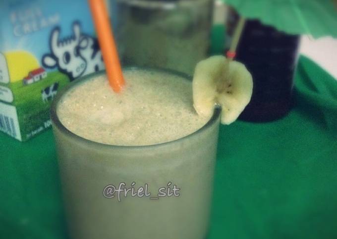 Resep Green tea banana smoothie 3M Anti Gagal