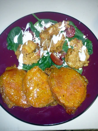 Easy Way Make Recipe Sweet &amp; Spicy (apricot pork chops with buffalo shrimp) that is Delicious, Tasty}